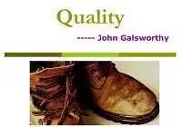 Quality JohnGalsworthy