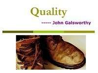 Quality JohnGalsworthy