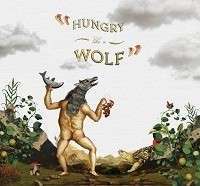 hungry wolf illustration