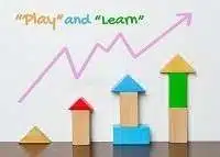 play learn growth children graph block toy growing up education playing learning development 75211197
