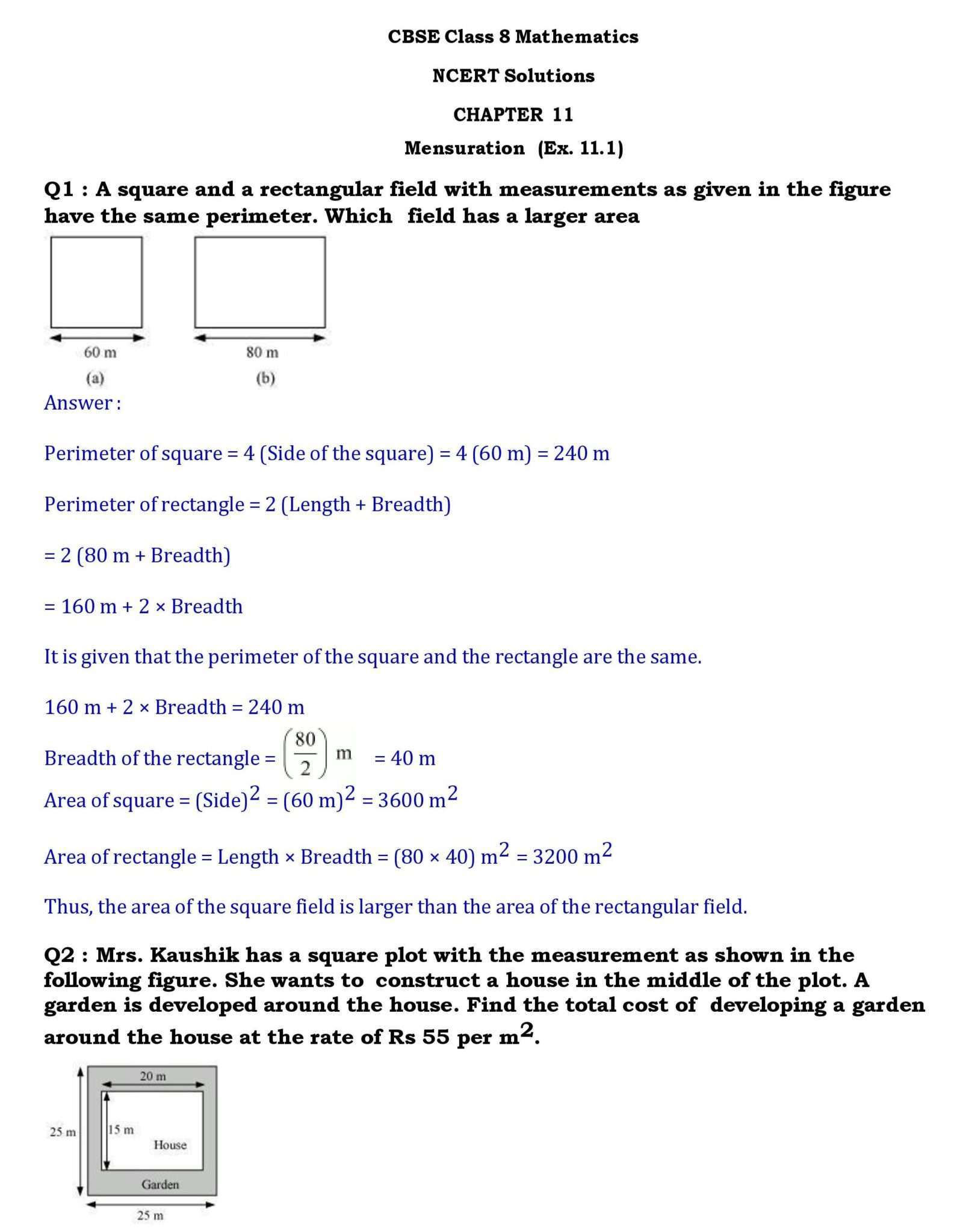 8th maths chapter 11 page 001