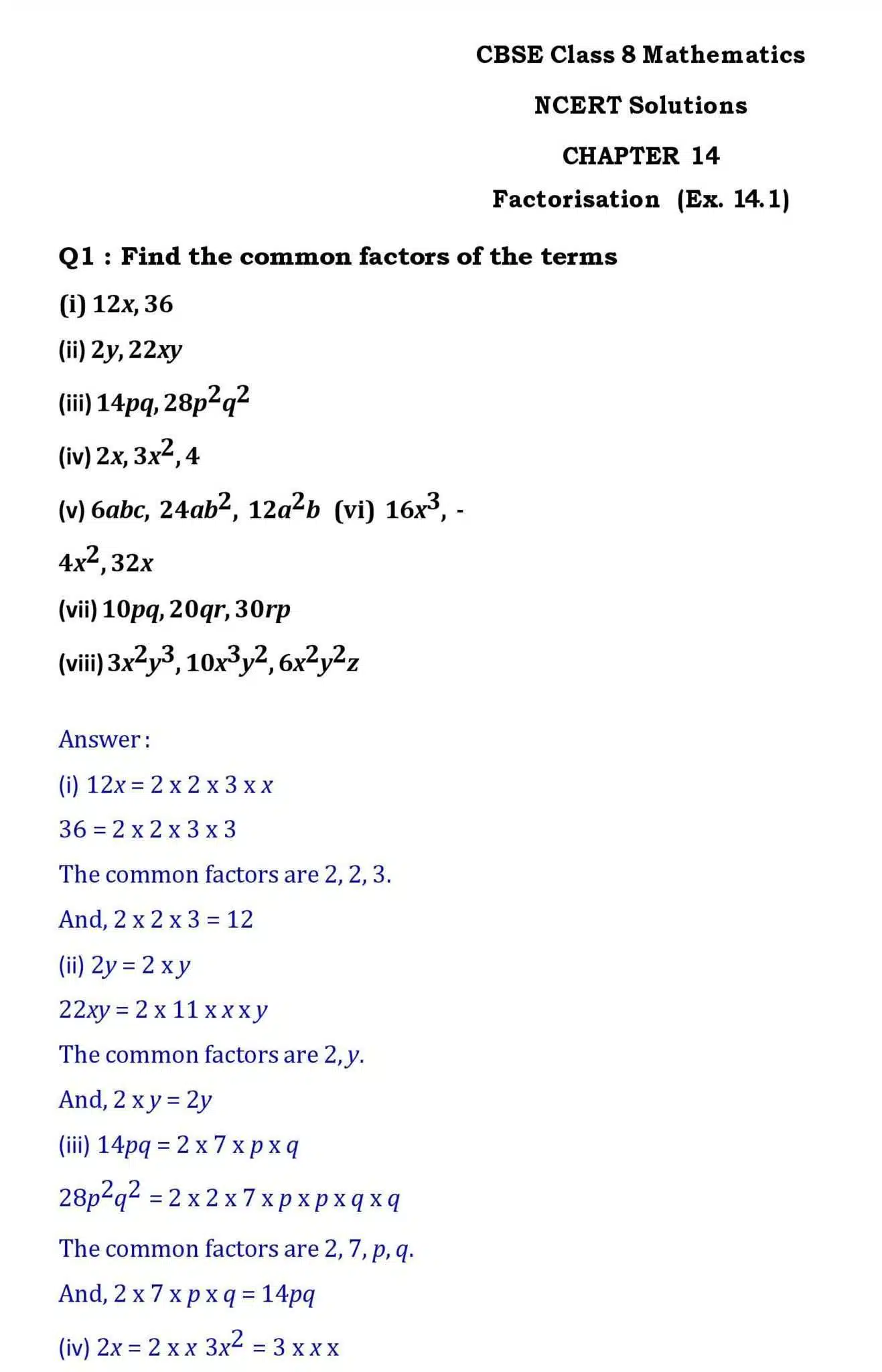 8th maths chapter 14 page 001