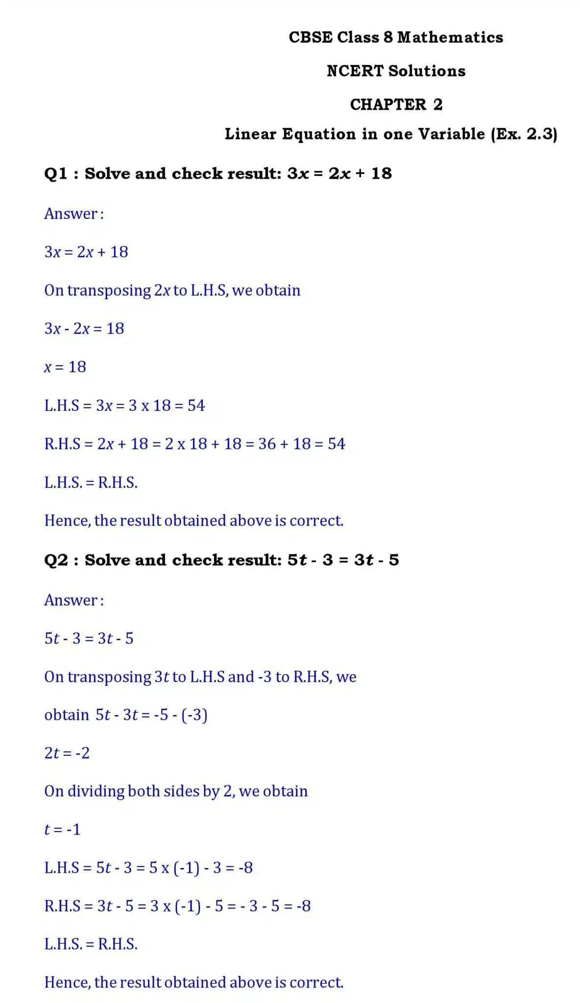 8th maths chapter 2 Complete page 016 1
