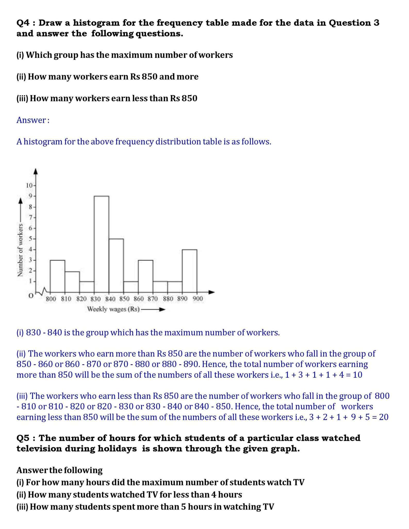 Ch -5 Data Handling- Page wise NCERT Solution (5.1) 3 8th maths chapter 5 page 003