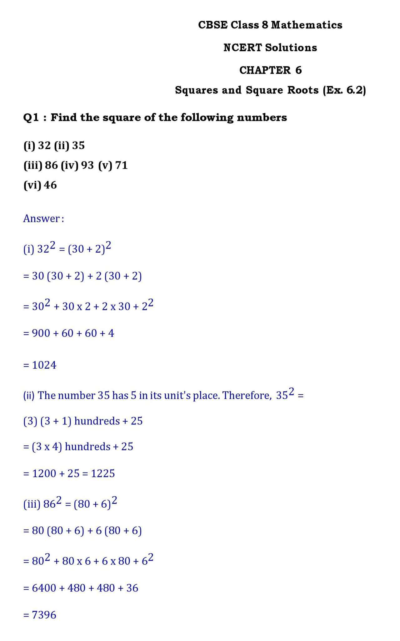 8th maths chapter 6 page 006