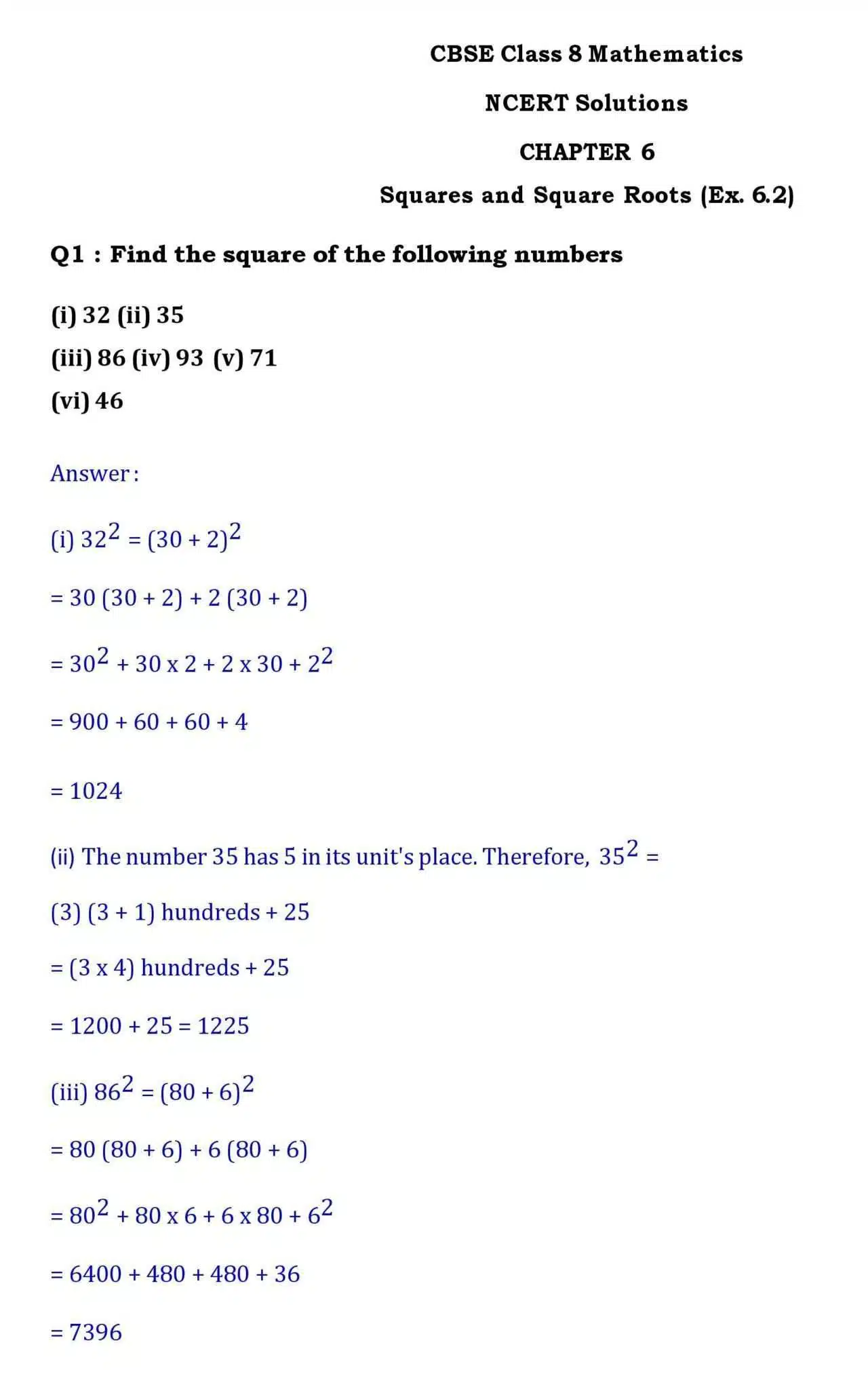 8th maths chapter 6 page 006