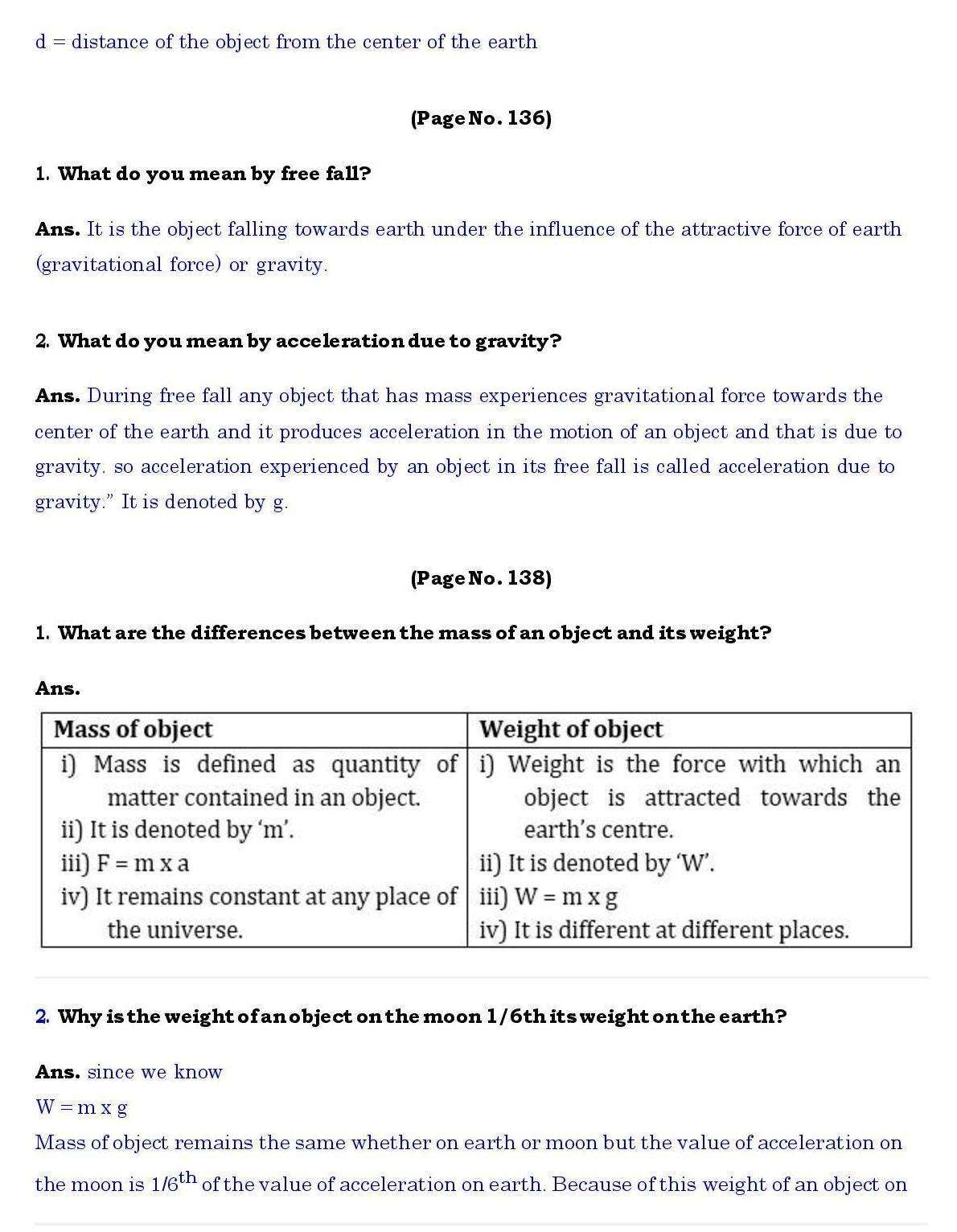 Ch 10 Science Gravitation page 002