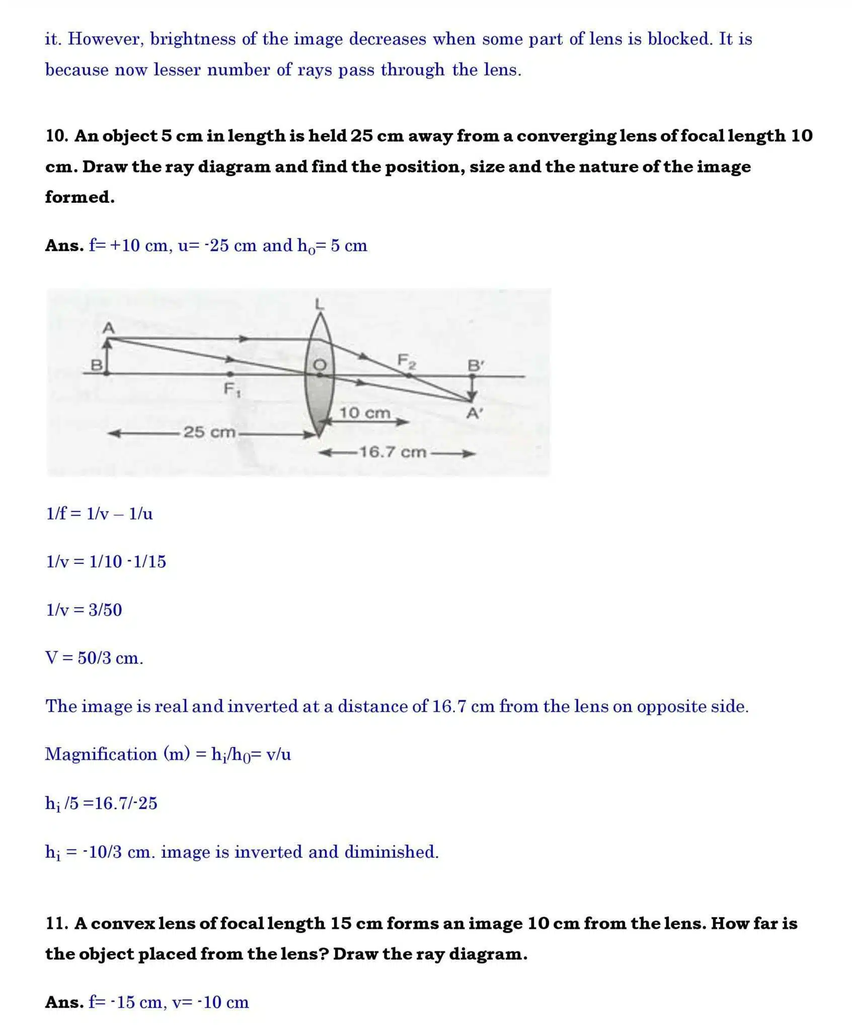 Ch 10 Science Light Reflection and Refraction page 008