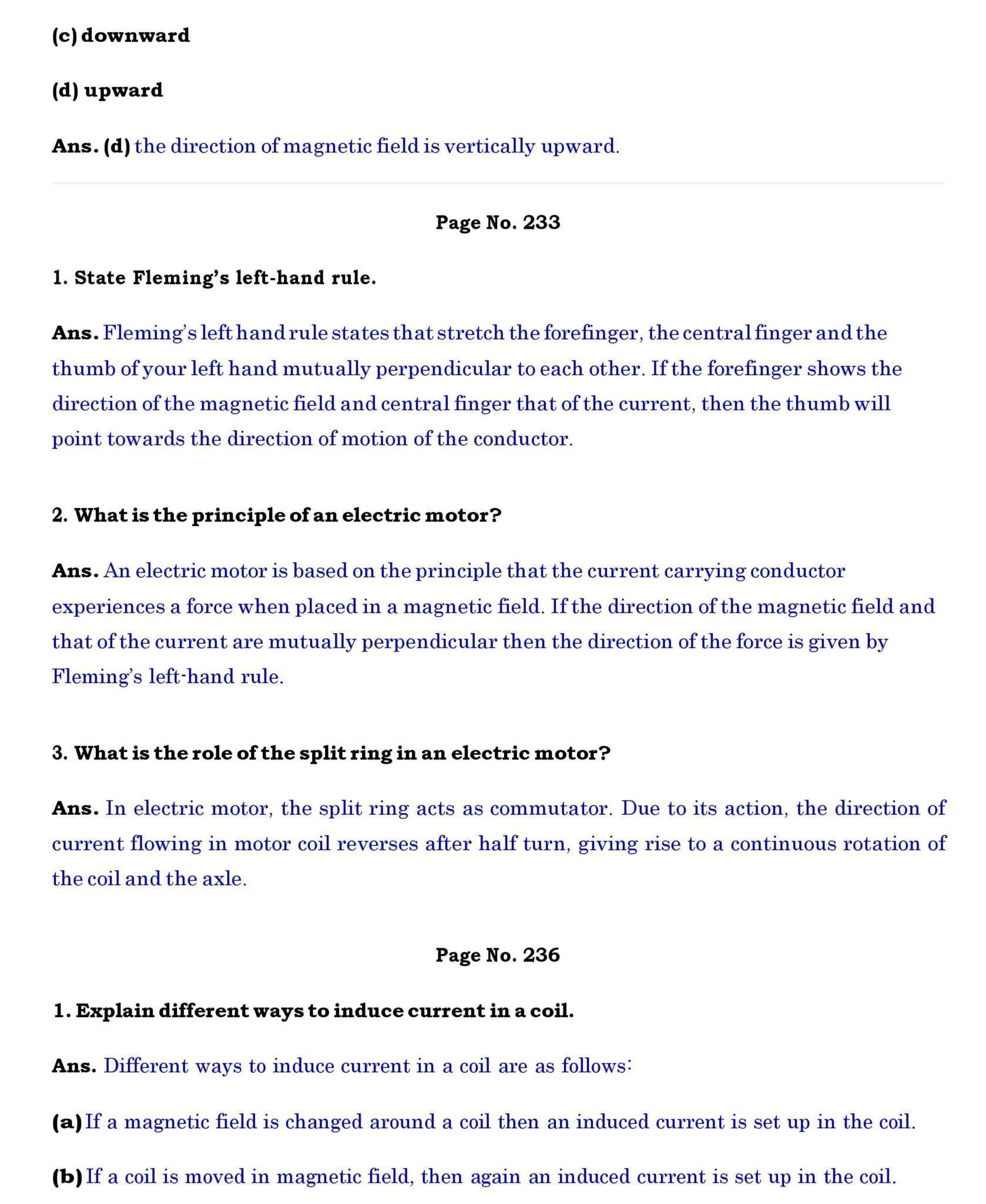 Ch 13 Science Magnetic Effects of Electric Current page 004