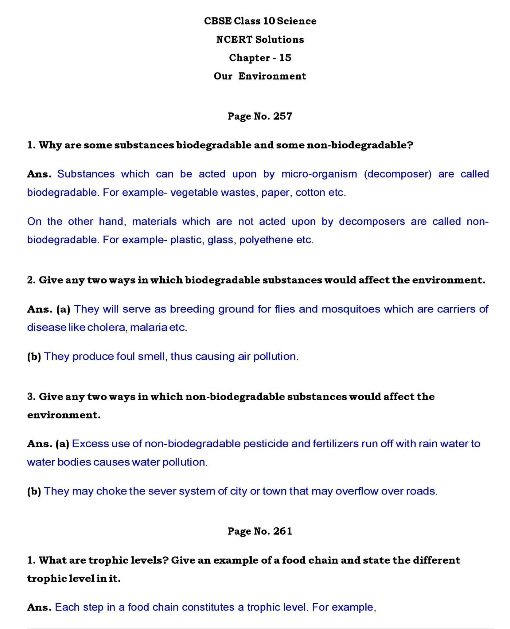 Ch 15 Science Our Environment page 001