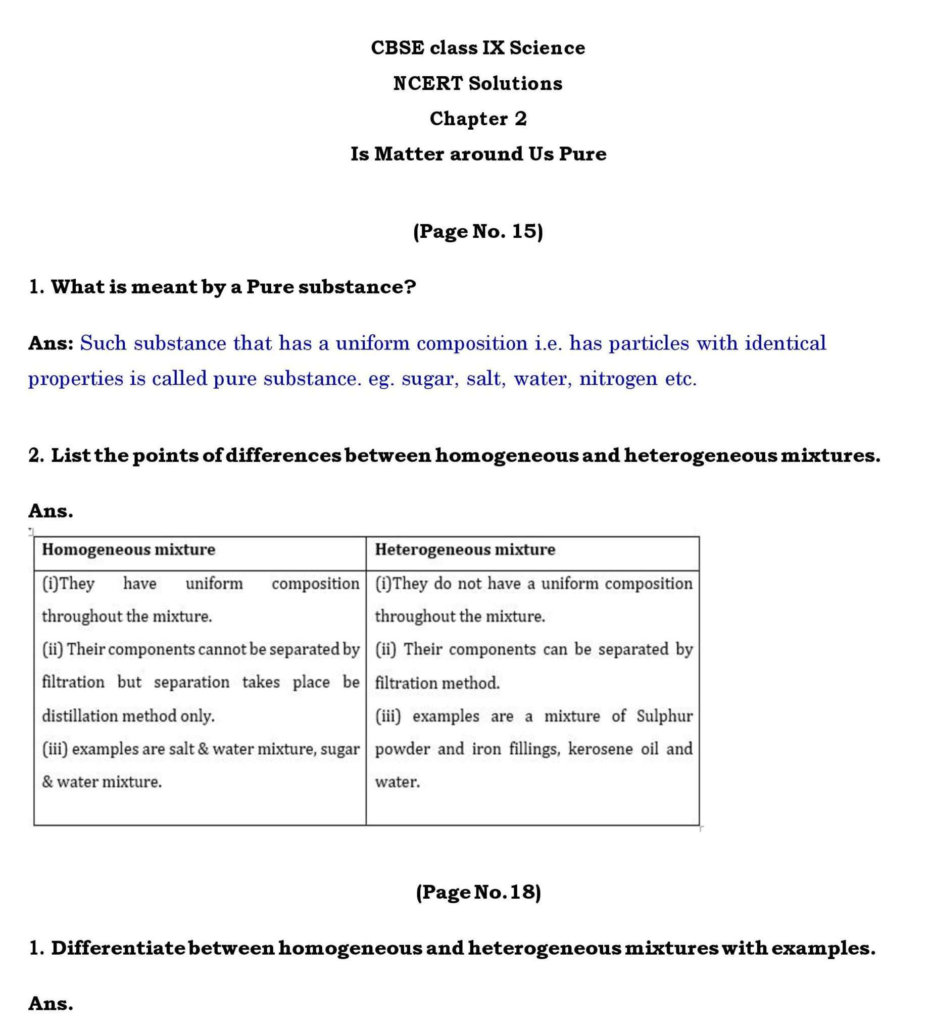 Ch 2 Science Is Matter around Us Pure page 001