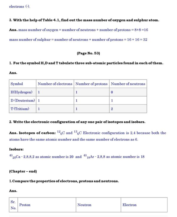Ch -4- Structure of The Atom - Page wise NCERT Solution