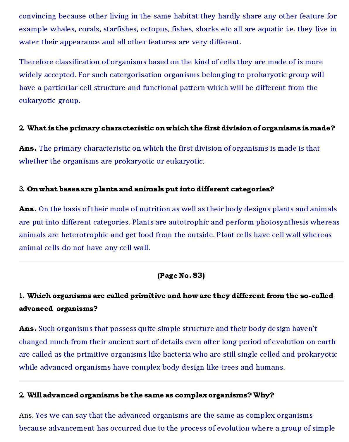 Ch 7 Science Diversity in Living Organisms page 002