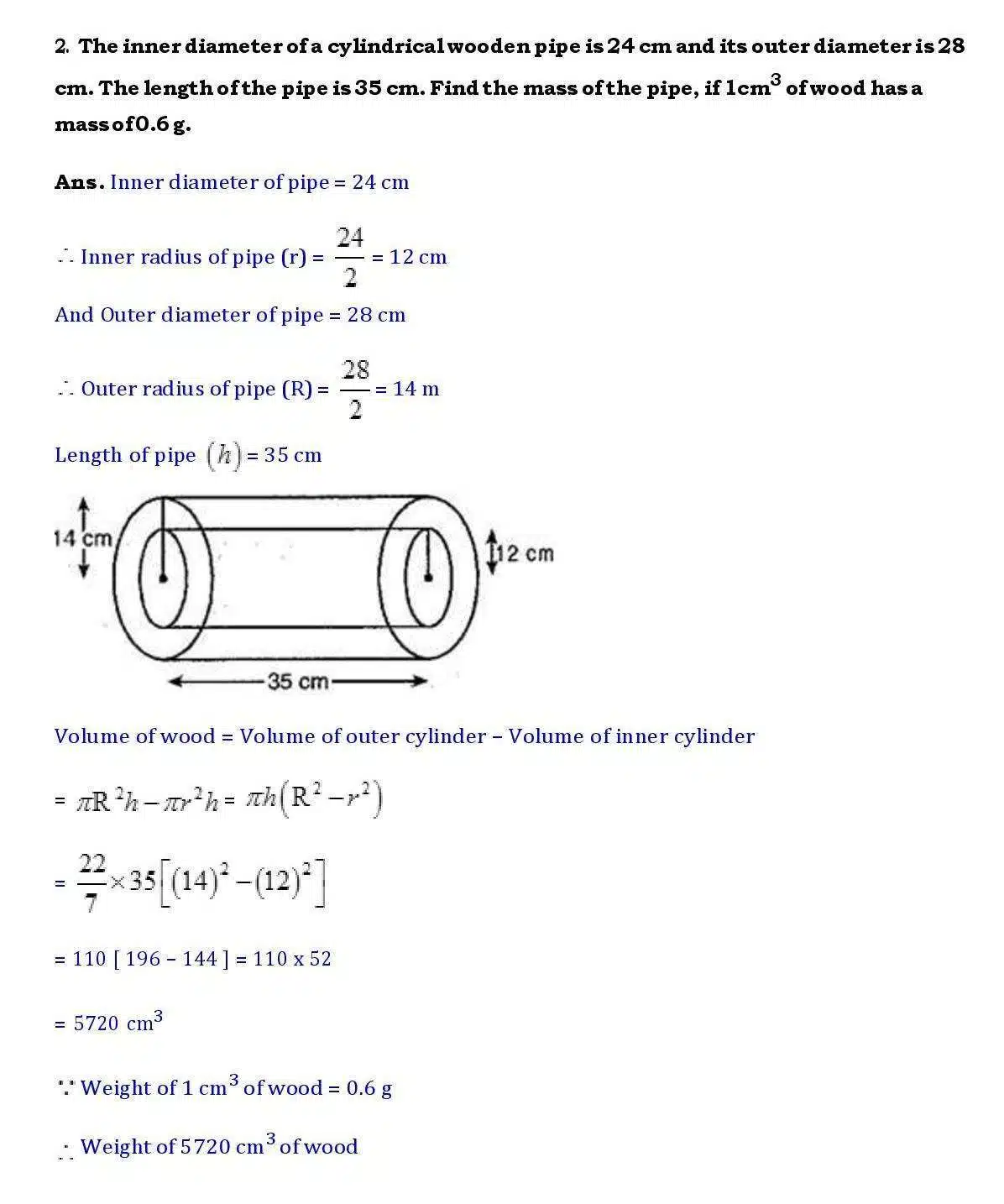 Ch-13 Surface Areas and Volumes Page wise NCERT Solution (13.6) 2 Chapter 13 page 036