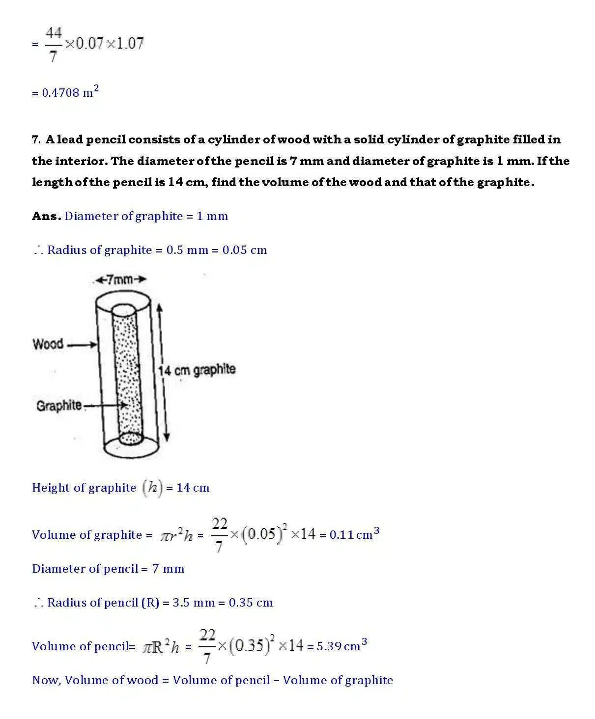 Ch-13 Surface Areas and Volumes Page wise NCERT Solution (13.6) 7 Chapter 13 page 041