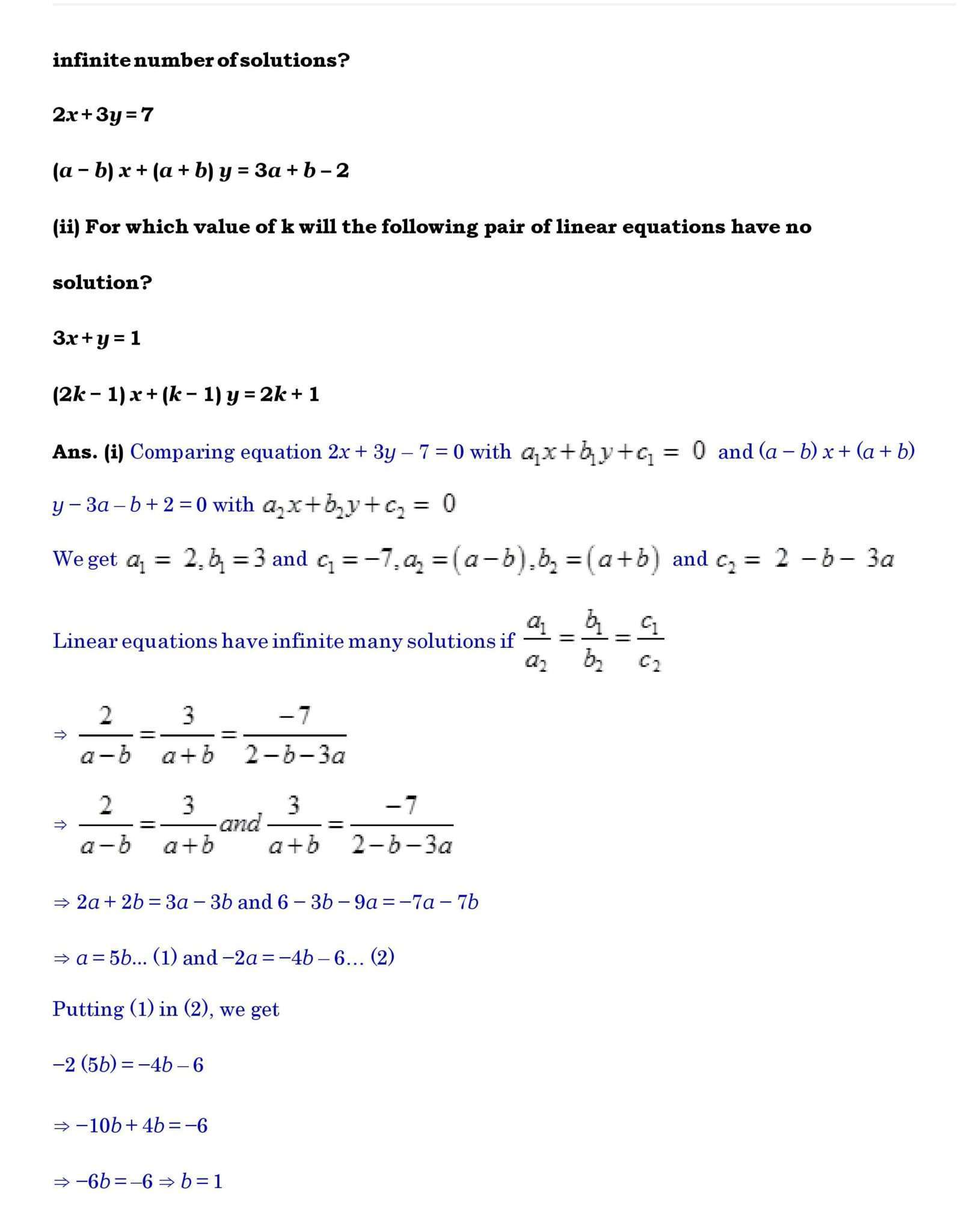 Ch-3 Pair of Linear Equations in Two Variables - Page wise NCERT Solution (3.5) 4 Chapter 3 page 042