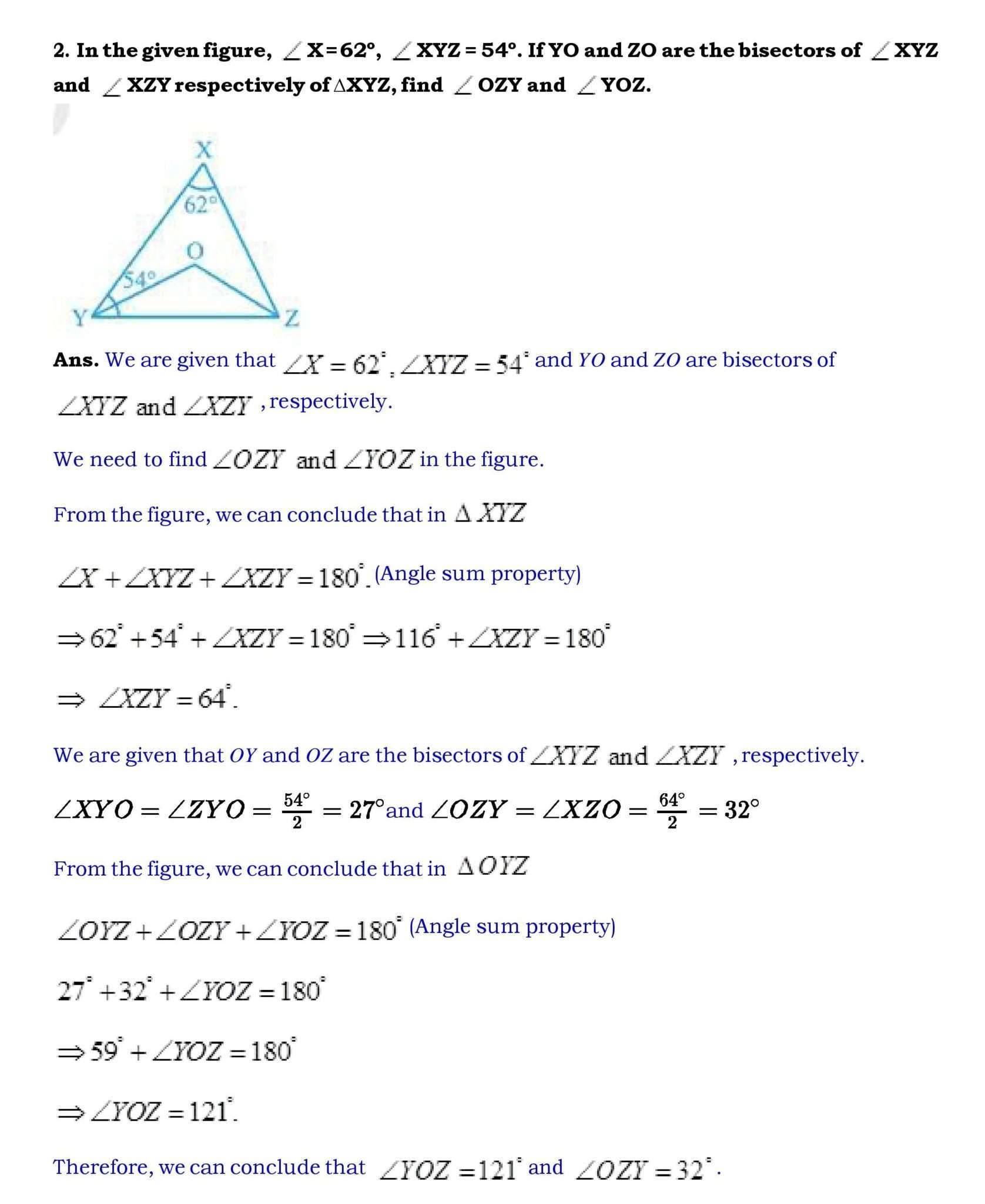Ch-6 Lines and Angles Page wise NCERT Solution (6.3) 2 Chapter 6 page 014