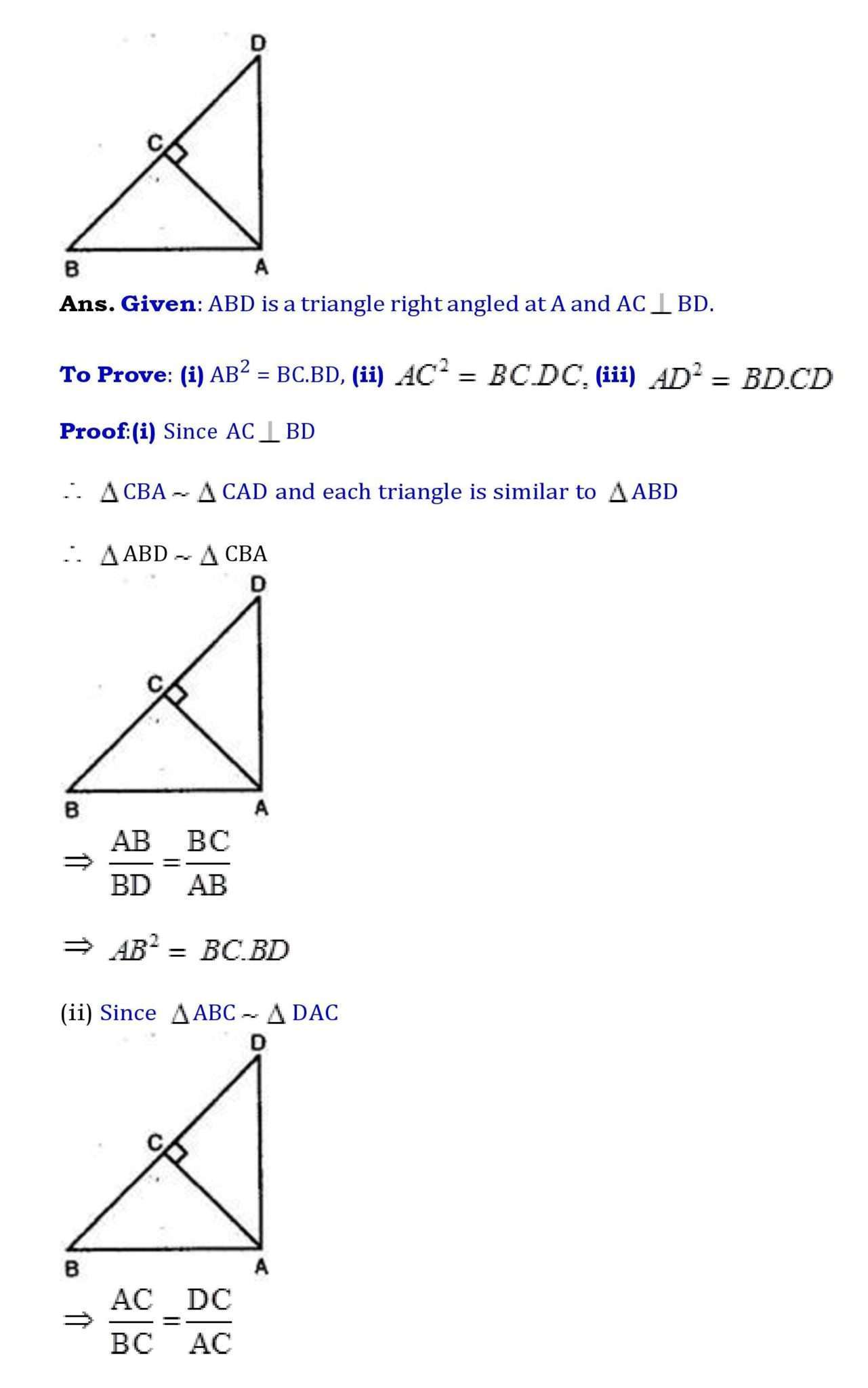 Ch-6 –Triangles - Page wise NCERT Solution (6.5) 3 Chapter 6 page 041