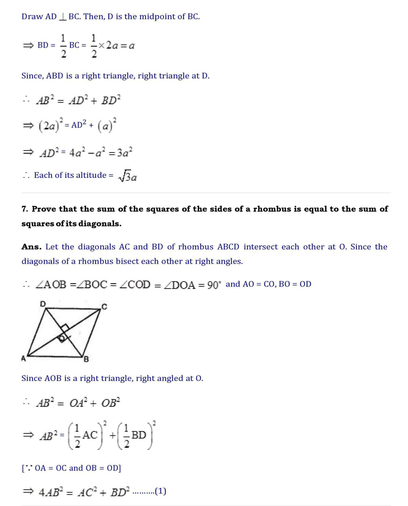 Ch-6 –Triangles - Page wise NCERT Solution (6.5) 5 Chapter 6 page 043