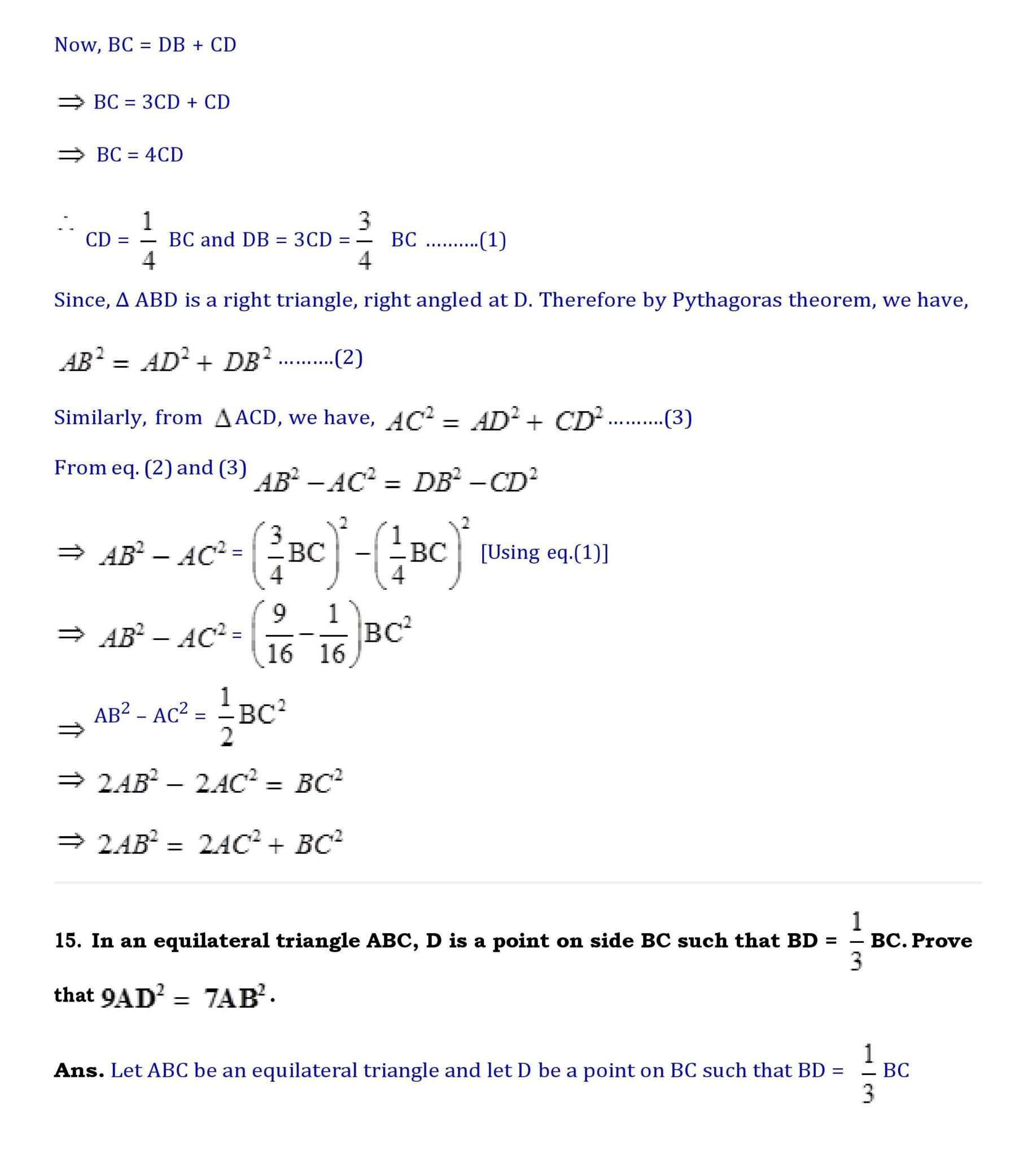 Ch-6 –Triangles - Page wise NCERT Solution (6.5) 12 Chapter 6 page 050