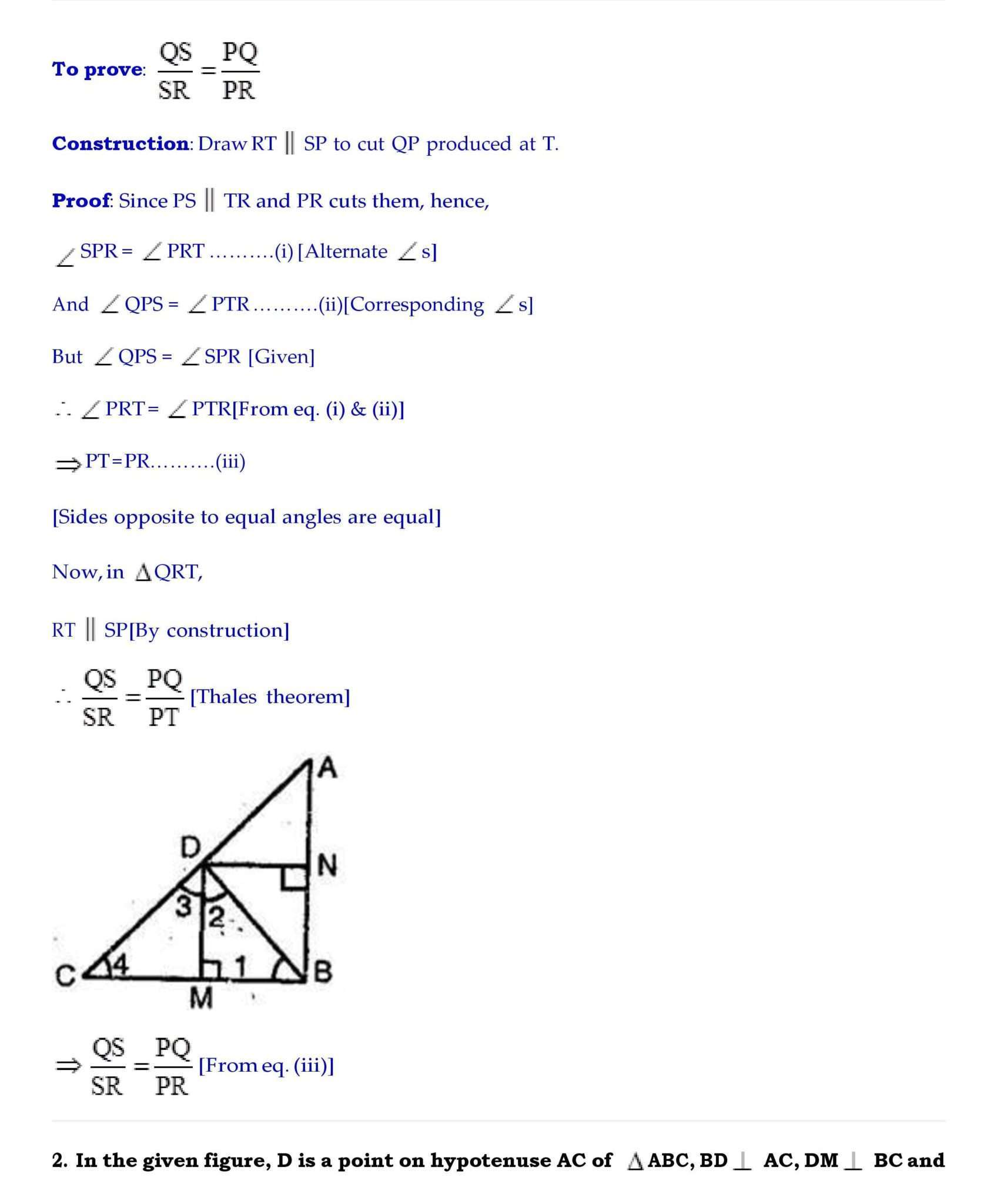 Ch-6 –Triangles - Page wise NCERT Solution (6.6) 2 Chapter 6 page 056