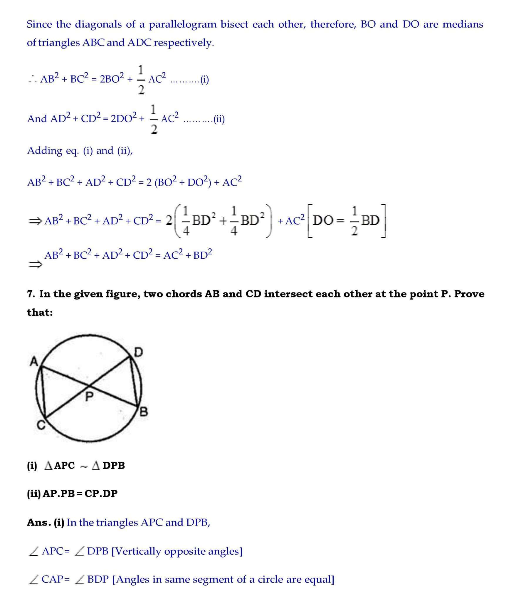 Ch-6 –Triangles - Page wise NCERT Solution (6.6) 9 Chapter 6 page 063