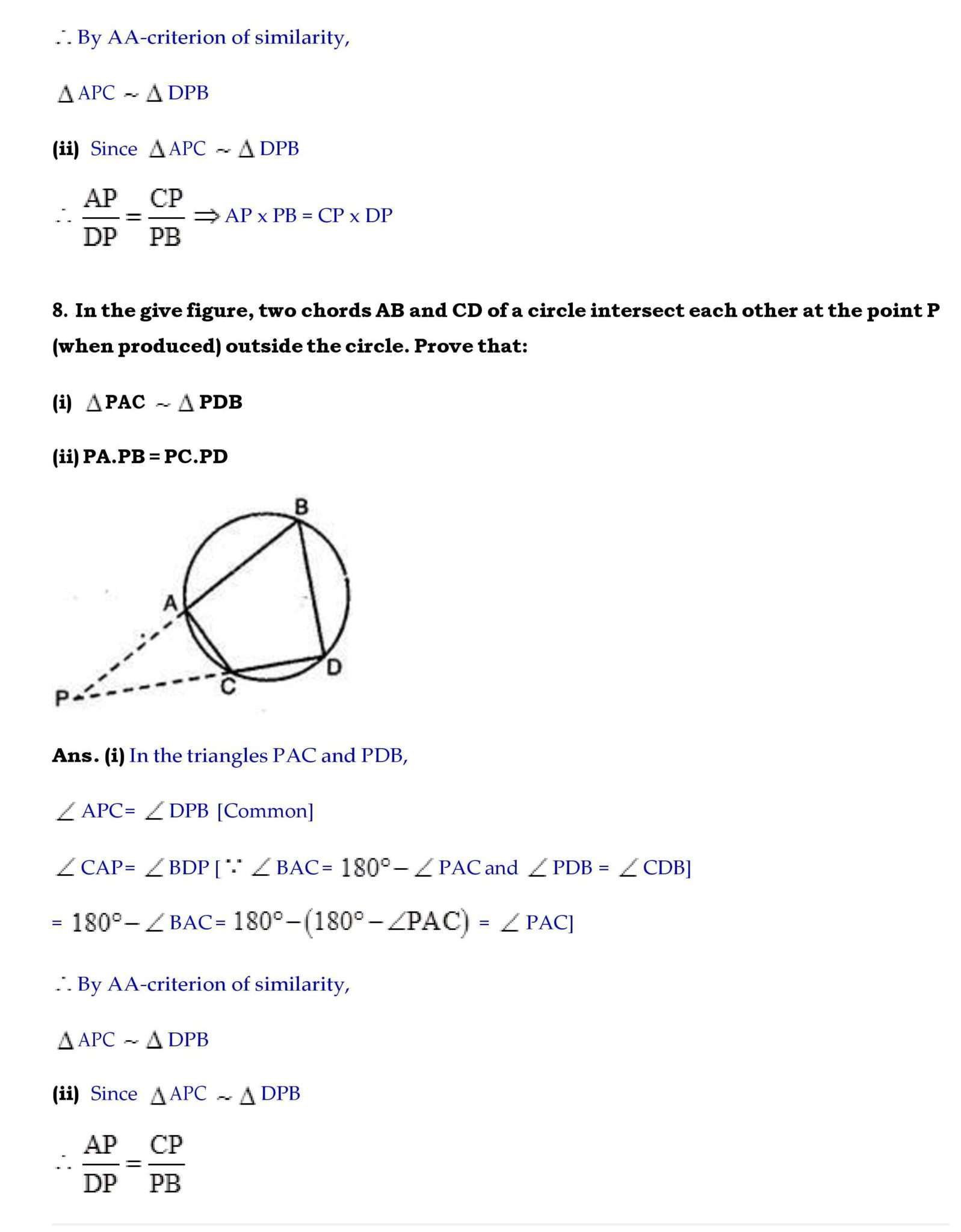 Ch-6 –Triangles - Page wise NCERT Solution (6.6) 10 Chapter 6 page 064