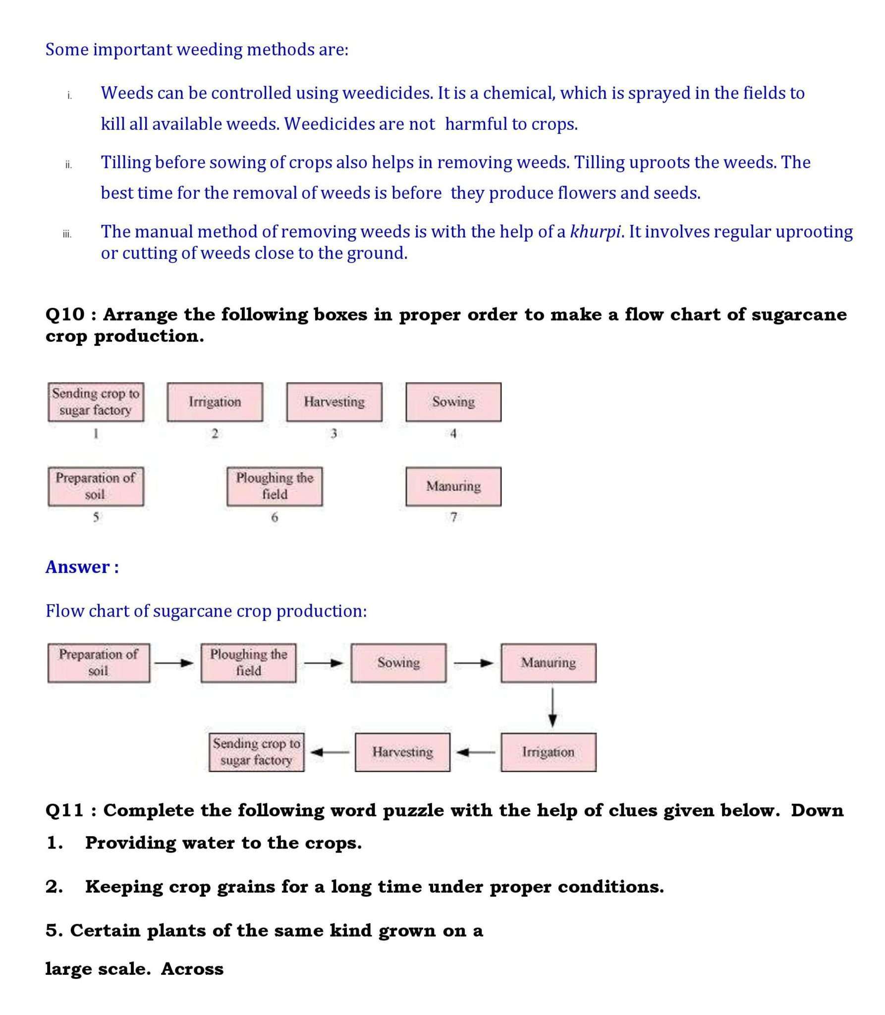 NCERT Solutions for Class 8 Science Chapter 1 page 005
