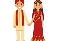 f5291aaf53709c2878207f94b2ba709e 368 indian wedding couple cliparts stock vector and royalty free 450 450 edumantra.net