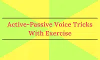 Active Passive Voice Tricks With Exercise min edumantra.net