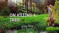On Killing A Tree Word Meaning