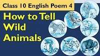 How to Tell Wild Animals- About the Poet & Introduction