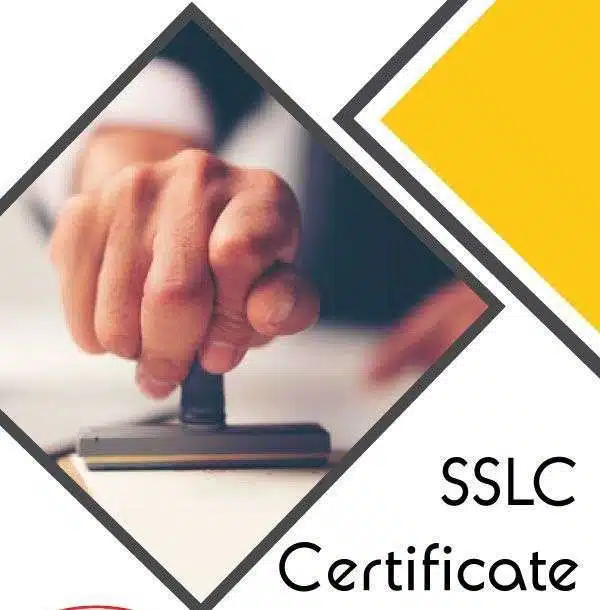 SSLC Full-Form | What is Secondary School Leaving Certificate (SSLC)