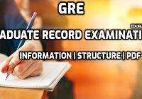 Full Form of GRE in English GRE Meaning