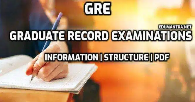 Full Form of GRE in English GRE Meaning