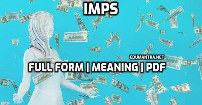 IMPS Full Form In Banking Meaning of IMPS