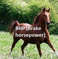 Brake Horse Power (BHP)