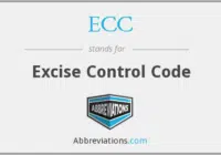 ECC Full-Form | What is Excise Control Code (ECC)
