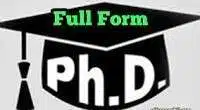 PhD Full-Form | What is Doctorate of Philosophy (PhD)
