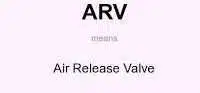 ARV Full-Form | What is Air Release Valve (ARV)