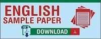 English sample / Model paper for class 10 with solution- Set 6- 2020