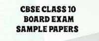 English sample / Model paper for class 10 Set 19- 2020