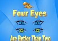 Four eyes see more than two meaning in English