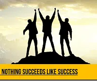 Nothing succeeds like success meaning in English