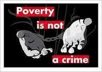 Poverty is not a crime