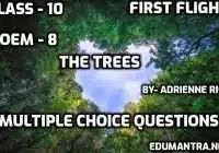 poem 8 the trees