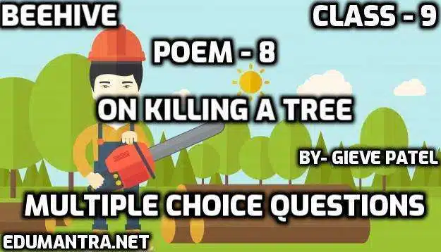 On Killing a Tree MCQ