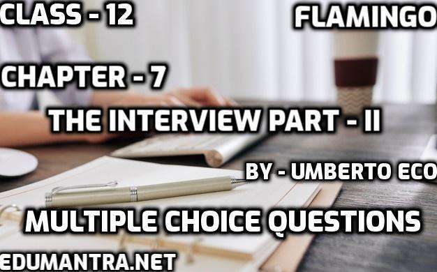 CHAPTER 7 THE INTERVIEW PART 2