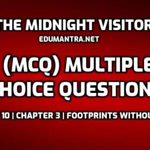 The Midnight Visitor MCQ edumantra.net