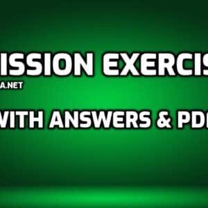 Omission Exercises for Class 5 with Answers edumantra.net